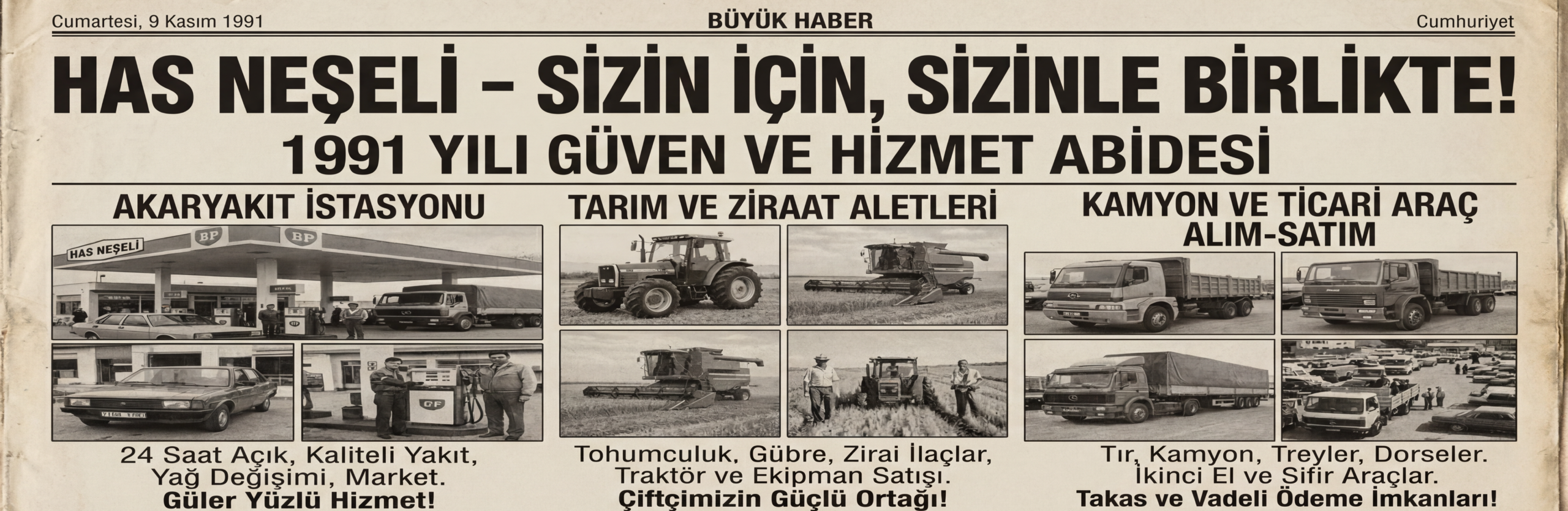 Has Neşeli | Tarihçe